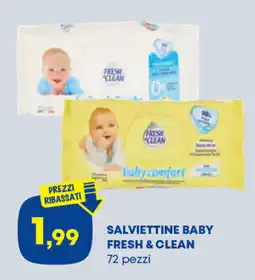 Panorama TiBi Salviettine baby Fresh & Clean offerta