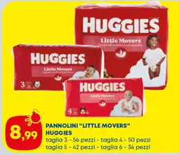 Panorama TiBi Pannolini Little Movers Huggies offerta