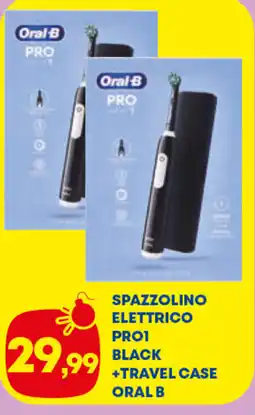 Panorama TiBi Spazzolino elettrico Pro1 black Oral B offerta