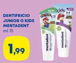 Panorama TiBi Dentifricio Junior o Kids Mentadent offerta