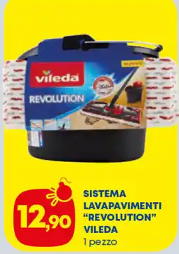 Panorama TiBi Sistema lavapavimenti "Revolution" Vileda offerta