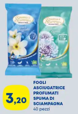 Panorama TiBi Fogli asciugatrice profumati Spuma di Sciampagna offerta