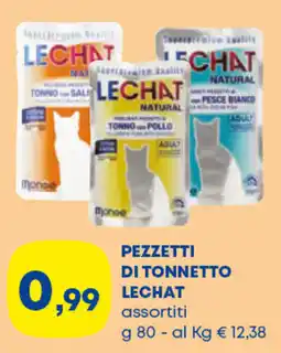 Panorama TiBi Pezzetti di tonnetto Lechat assortiti offerta