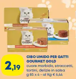 Panorama TiBi Cibo umido per gatti Gourmet Gold offerta