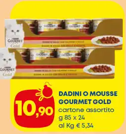Panorama TiBi Dadini o mousse Gourmet Gold offerta