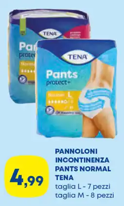 Panorama TiBi Pannoloni incontinenza pants normal Tena offerta