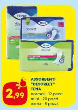 Panorama TiBi Assorbenti "Descreet" Tena offerta