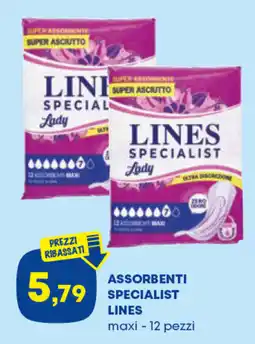 Panorama TiBi Assorbenti specialist lines offerta