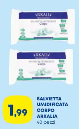 Panorama TiBi Salvietta umidificata corpo Arkalia offerta