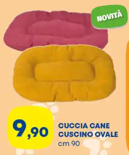 Panorama TiBi Cuccia cane cuscino ovale offerta