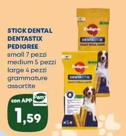 Panorama TiBi Stick dental dentastix pedigree offerta