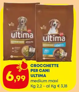 Panorama TiBi Crocchette per cani ultima medium maxi offerta