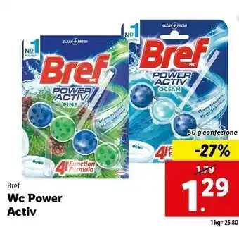 Lidl Wc power activ offerta