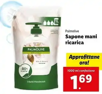 Lidl Sapone mani ricarica offerta