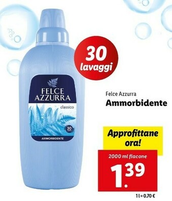 Lidl Ammorbidente offerta