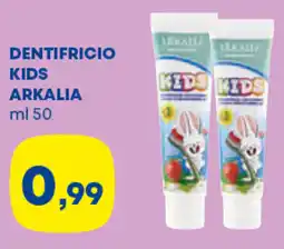 Panorama TiBi Dentifricio Kids Arkalia offerta
