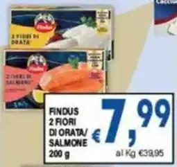DEM Findus 2 fiori di orata/ salmone offerta
