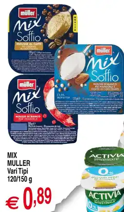 Centro Oceano Mix Müller offerta