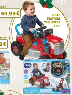 Prenatal Super Trattore Tagliaerba 3 in 1 offerta