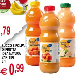 Centro Oceano Succo e polpa di frutta Idea Natura offerta
