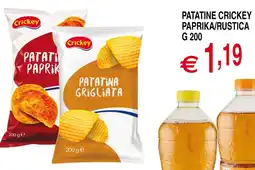 Centro Oceano Patatine crickey paprika/rustica offerta