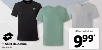 Lidl T- shirt da donna offerta