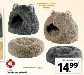 Lidl Cuccia per animali offerta