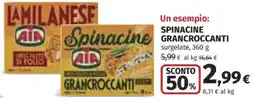 Ipercoop Spinacine Grancroccanti AIA offerta