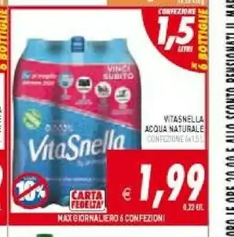 Pim Supermercati Acqua minerale naturale offerta