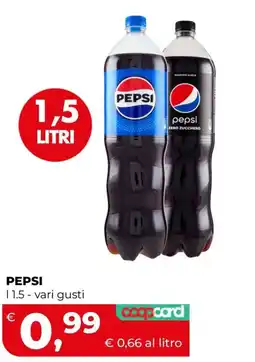 Coop Master Alleanza 3.0 Pepsi offerta