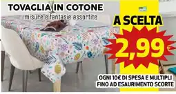 Coop Master Alleanza 3.0 Tovaglia in cotone offerta