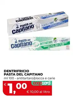 Coop Master Alleanza 3.0 Dentrifricio Pasta del Capitano offerta