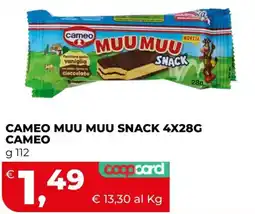 Coop Master Alleanza 3.0 Cameo Muu Muu Snack offerta