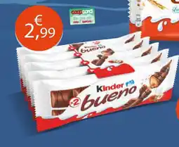 Coop Master Alleanza 3.0 Kinder bueno offerta