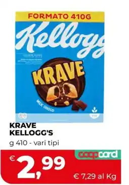 Coop Master Alleanza 3.0 Krave Kellogg's offerta