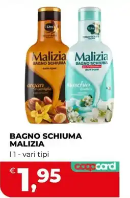Coop Master Alleanza 3.0 Bagno schiuma Malizia offerta