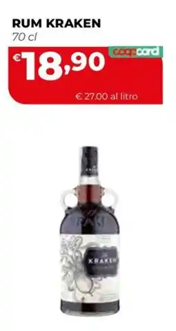 Coop Master Alleanza 3.0 Rum Kraken offerta