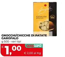 Coop Master Alleanza 3.0 Gnocchi/chicche di patate Garofalo offerta