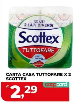 Coop Master Alleanza 3.0 Carta casa tuttofare Scottex offerta