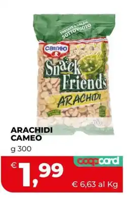Coop Master Alleanza 3.0 Arachidi Cameo offerta