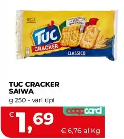 Coop Master Alleanza 3.0 Tuc cracker classico offerta