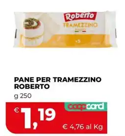 Coop Master Alleanza 3.0 Pane per tramezzino Roberto offerta