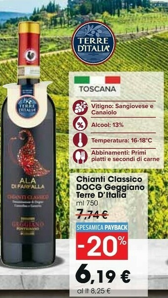 Carrefour Market Chianti offerta
