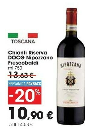 Carrefour Market Chianti offerta