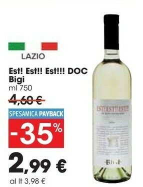 Carrefour Market Vino bianco offerta