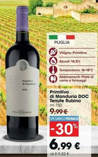 Carrefour Market Vino offerta