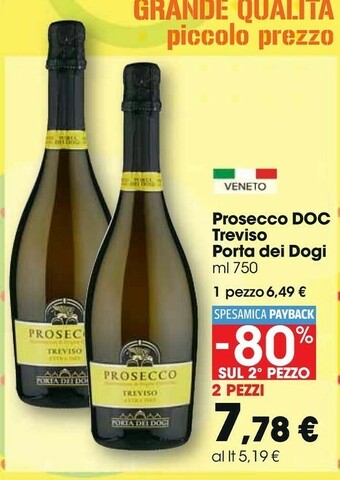 Carrefour Market Prosecco offerta