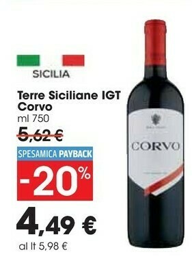 Carrefour Market Vino offerta
