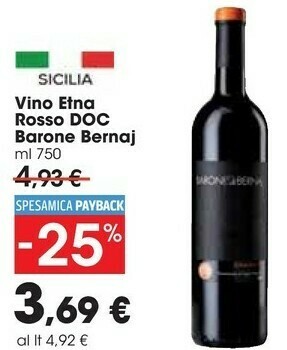 Carrefour Market Vino rosso offerta