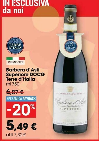 Carrefour Market Barbera offerta